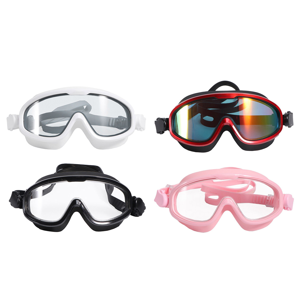 Swimming Goggles Anti Fog - Waterproof Antifog Swim Goggles White Easy