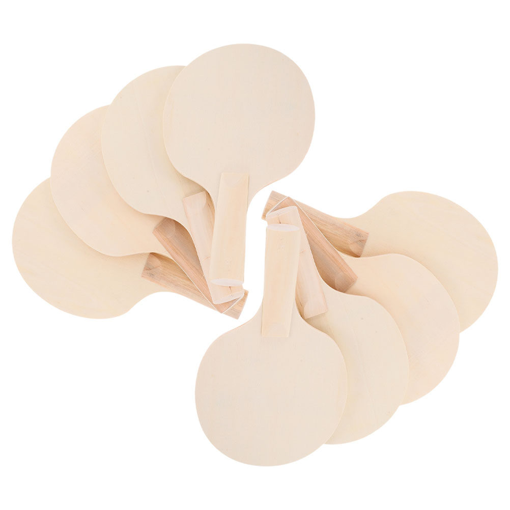 Table Tennis Paddle - 4Pair Table Tennis Paddle Blanks Wooden