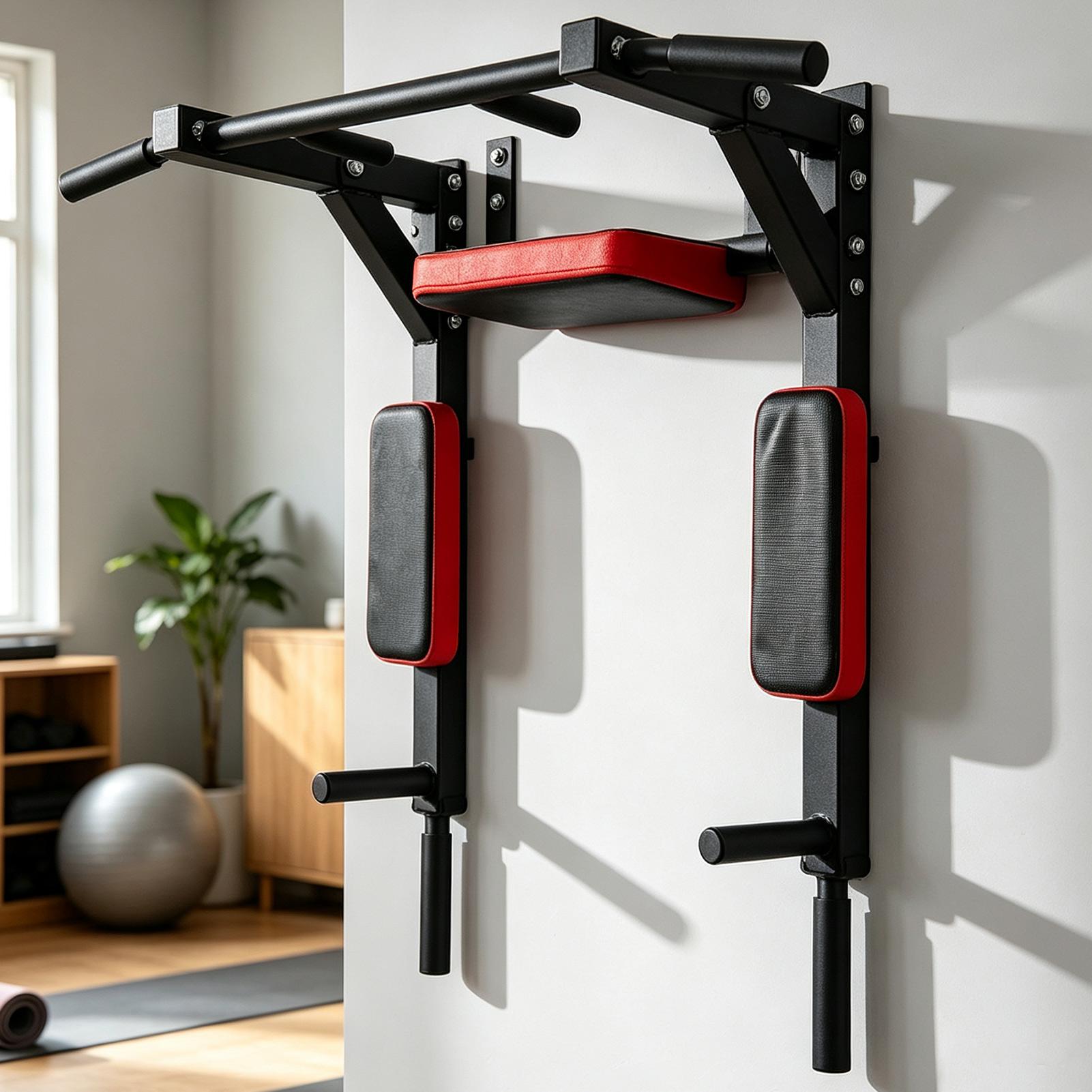 Sports Equipment Home - Wall-Mounted Pull-up Bar Fitness Horizontal Bar