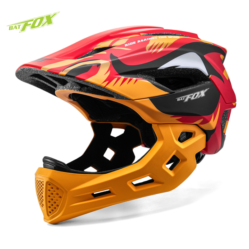 BATFOX Kids Full Face Bike Hel - Sports Equipment Stores review and price
