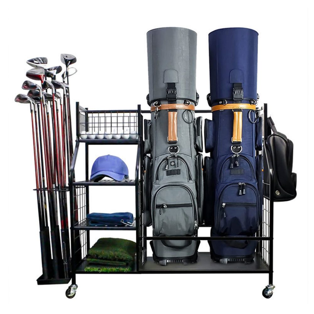 Golf Bag Storage Garage Organi - Sports Equipment Rack review and price