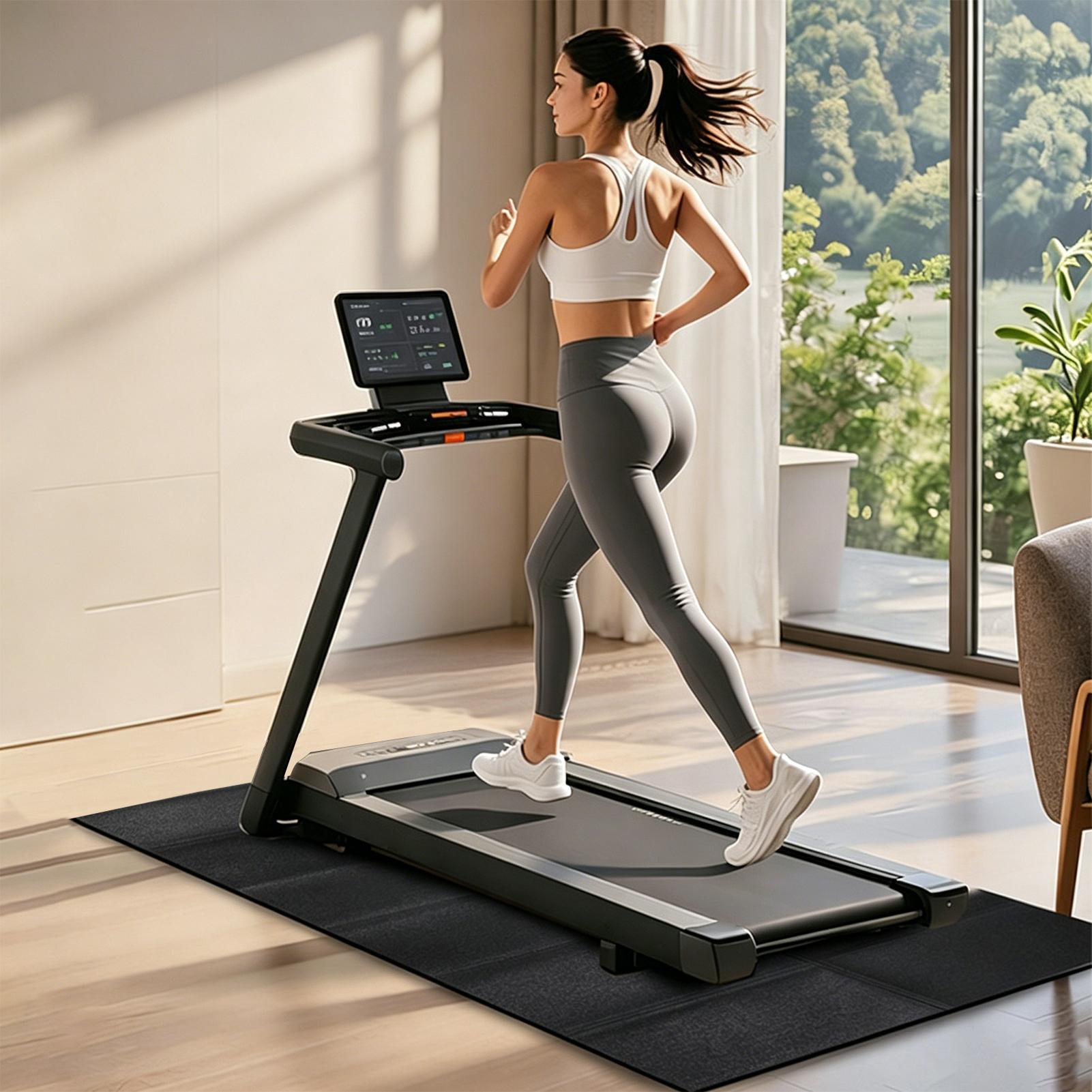 Treadmill Mat Vibration Absorb - Sports Equipment Home review and price