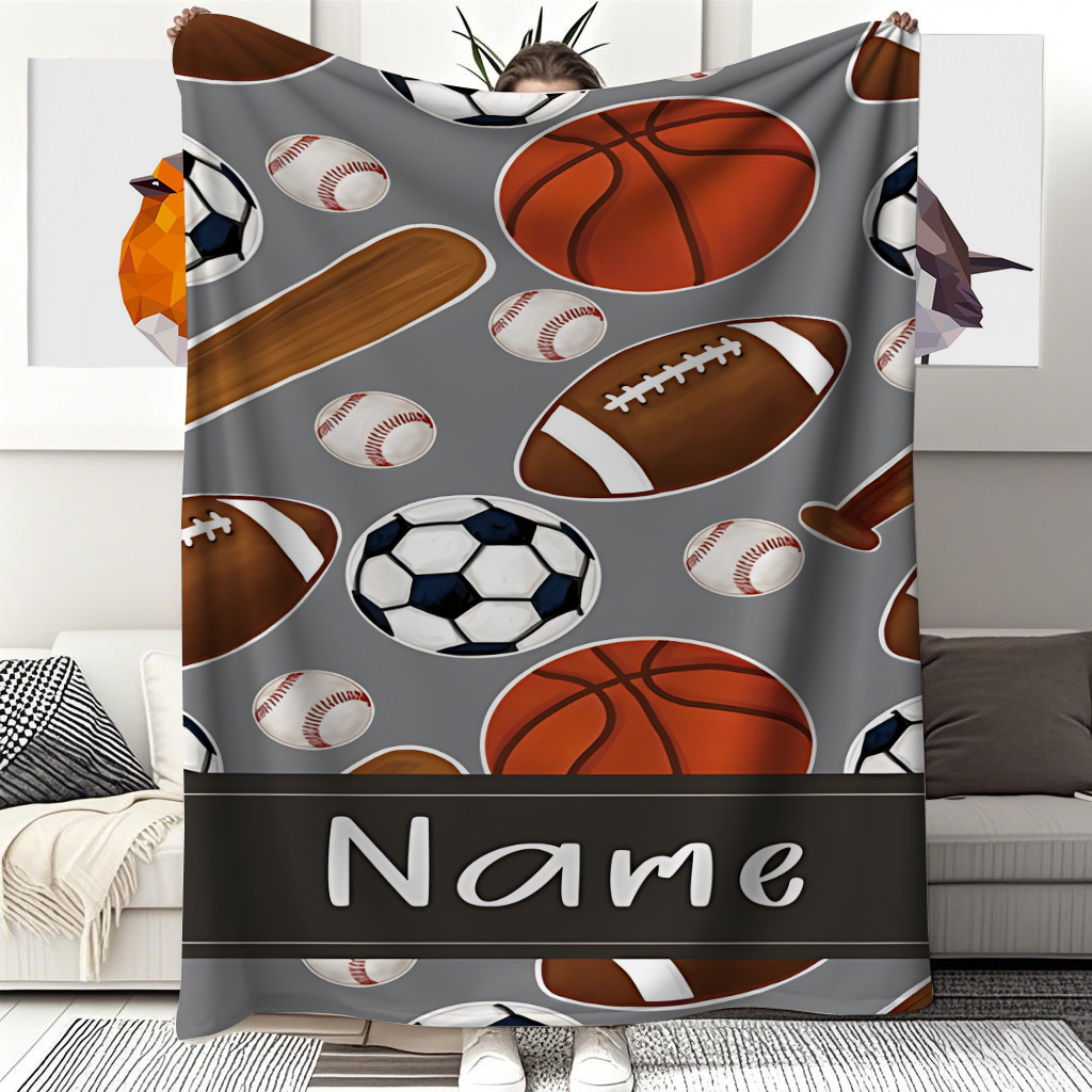 1 Custom name blanket sports e - Sports Equipment With Names review and price