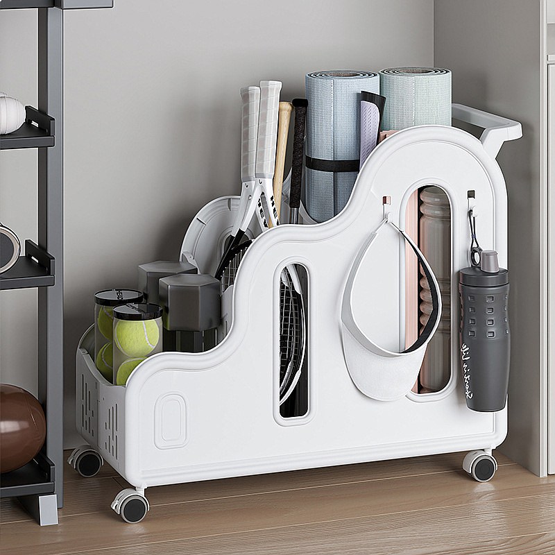 Multifunctional Mobile Storage - Sports Equipment Rack review and price