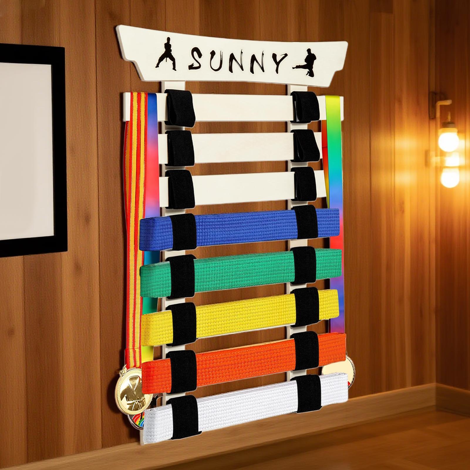 Karate Belt Rack Karate Belt O - Sports Equipment Storage Rack review and price