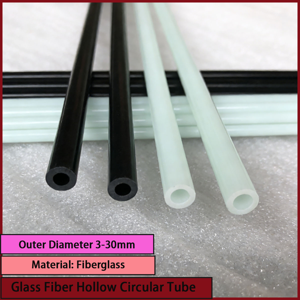 Hollow Circular Glass Fiber Tu - Sports Equipment Used review and price