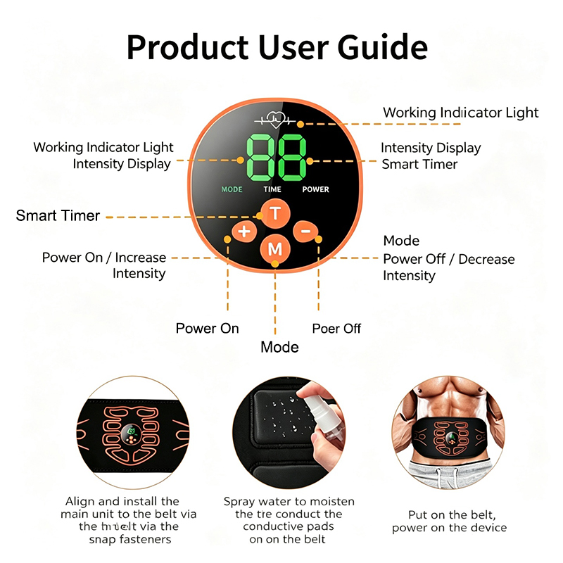 Abdominal Toning Belt Smart Ab - Sports Equipment Wholesale review and price