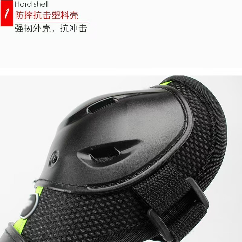 Green Red Motorcycle Knee Pads - Sports Equipment United review and price