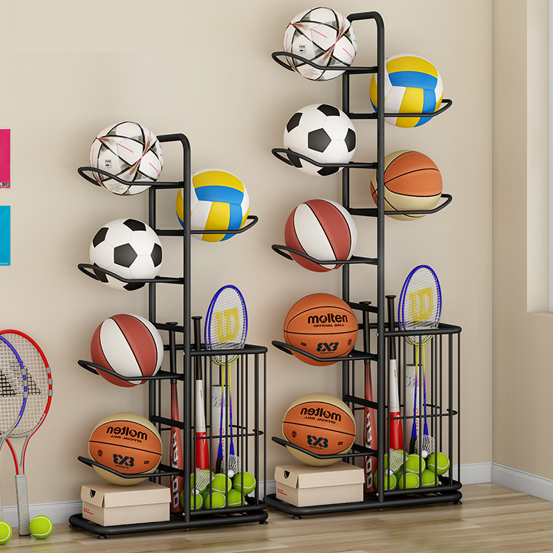 Sports Ball Storage Rack Baske - Sports Equipment Rack review and price