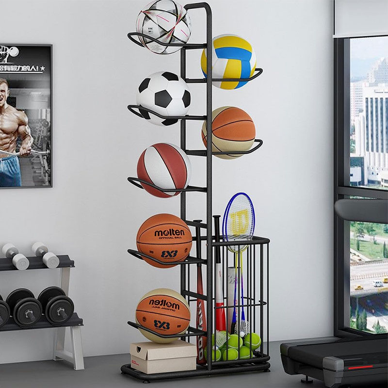 Sports Ball Storage Rack Baske - Sports Equipment Rack review and price