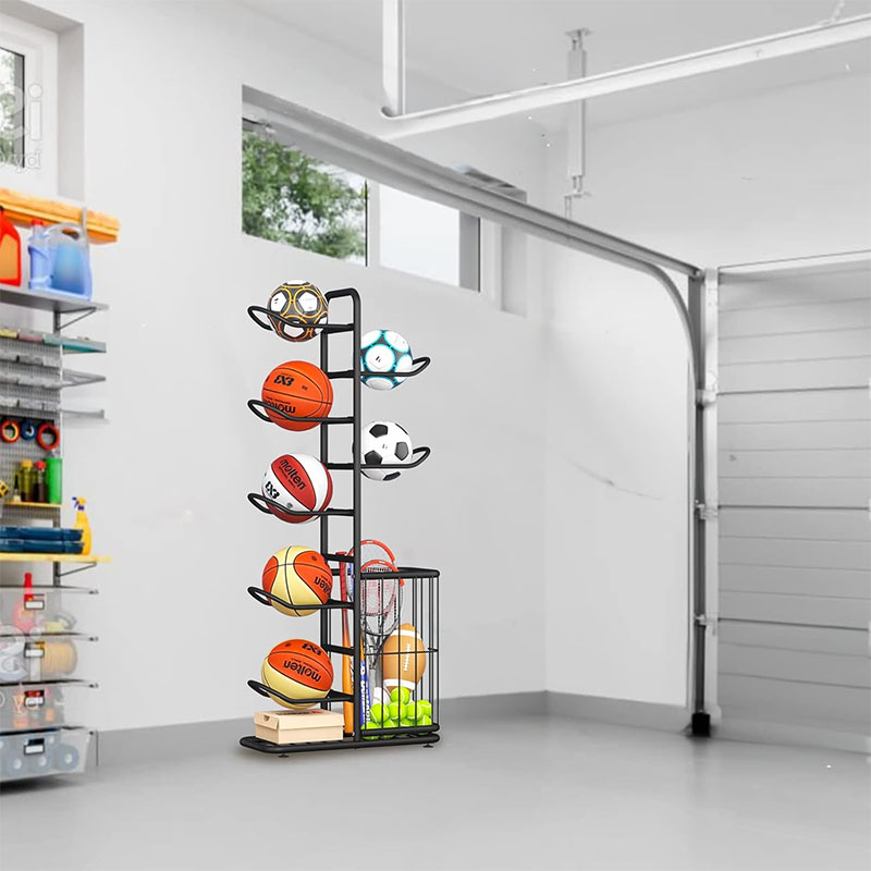 Sports Ball Storage Rack Baske - Sports Equipment Rack review and price